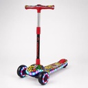 Patineta Infantil Monster – Scooter con Luces y Sonido