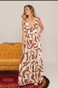 Vestido Largo Estampado