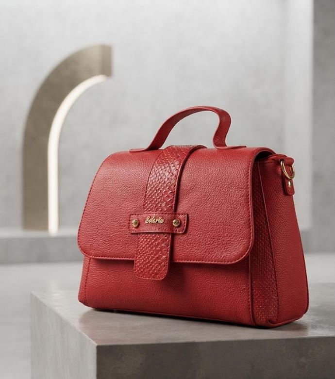 Bolso Solarte  100% Cuero