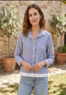 Camisa 96% Rayon 4% Spandex