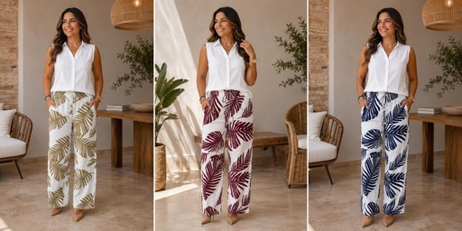 Pantalon Estampado